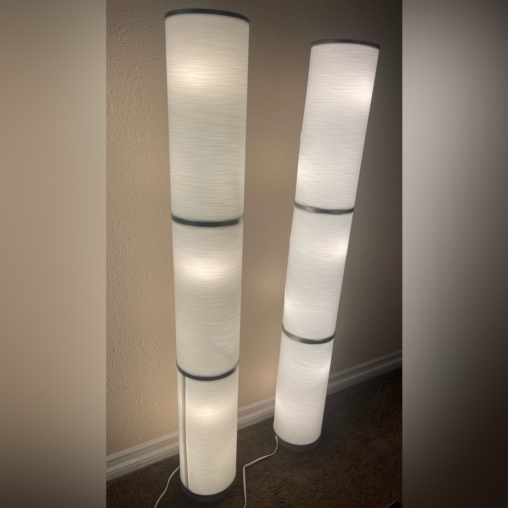 2 Gently used IKEA Floor Lamps. 1 for $50 or 2 for $80